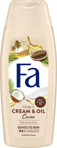 FA Cream & Oil Cacao Showe Cream 94% Natural 400ml