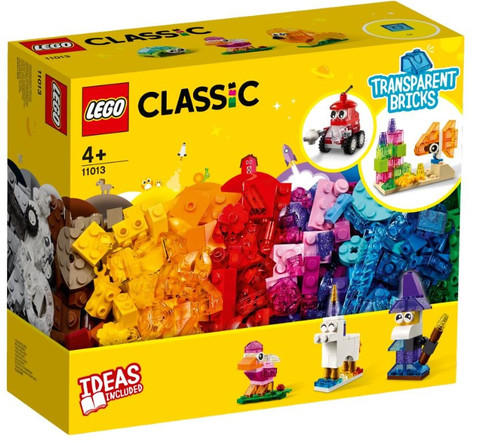 LEGO Classic Creative Transparent Bricks 4+