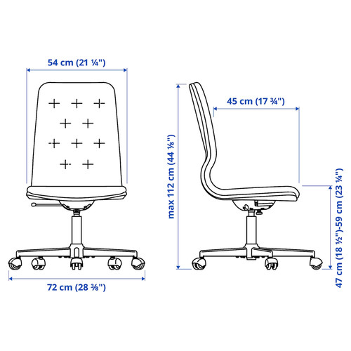 VEBJÖRN/MULLFJÄLLET / BILLY/OXBERG Desk and storage combination, and swivel chair beige/grey/white