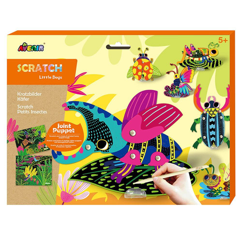 Scratch Creative Set Little Bugs 3+