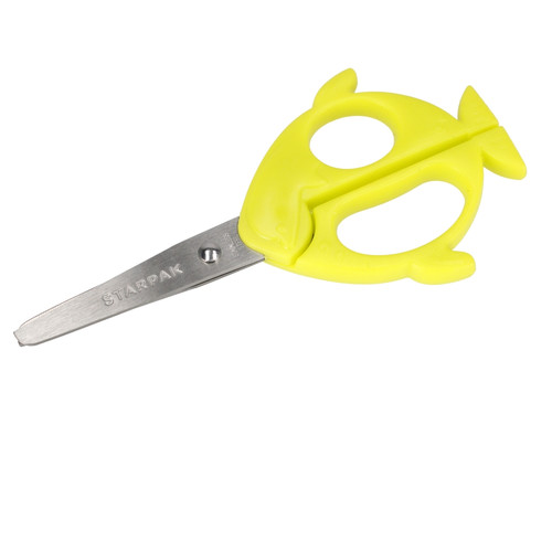 Starpak School Scissors 13.5cm Fish 3+