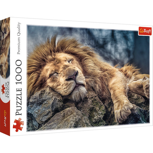 Trefl Jigsaw Puzzle Sleeping Lion 1000pcs 12+