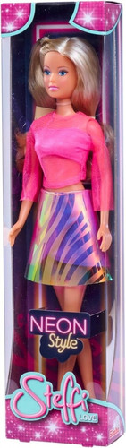 Steffi Love Doll Neon 1pc, assorted, 3+