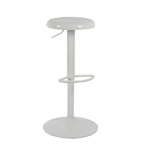 Bar Stool Gumbo, metal, white