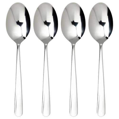 MARTORP Spoon, stainless steel, 19 cm, 4 pack