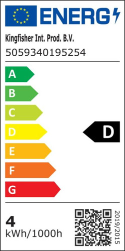 Diall LED Bulb A60 E27 470lm 2700K