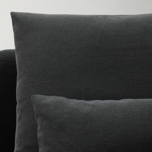 SÖDERHAMN Corner sofa, 4-seat, with open end/Fridtuna dark grey