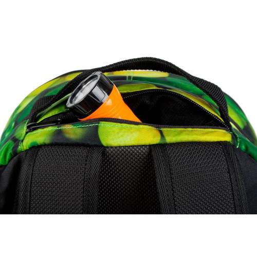 School Backpack Lime