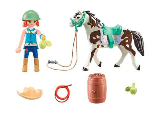 Playmobil Feeding Time with Ellie and Sawdust 5+