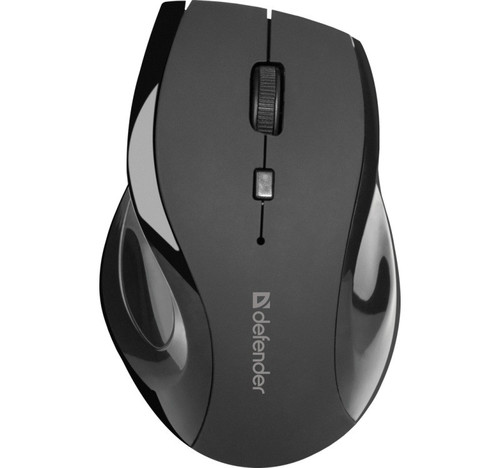 Defender Accura Optical Wireless Mouse 6D, 800-1600DPI MM-295, black