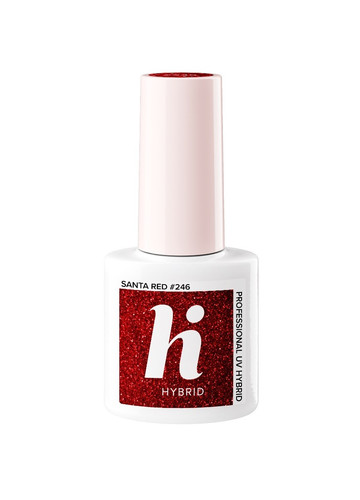 Hi Hybrid Nail Polish Carnival #250 Sparkling Red 5ml