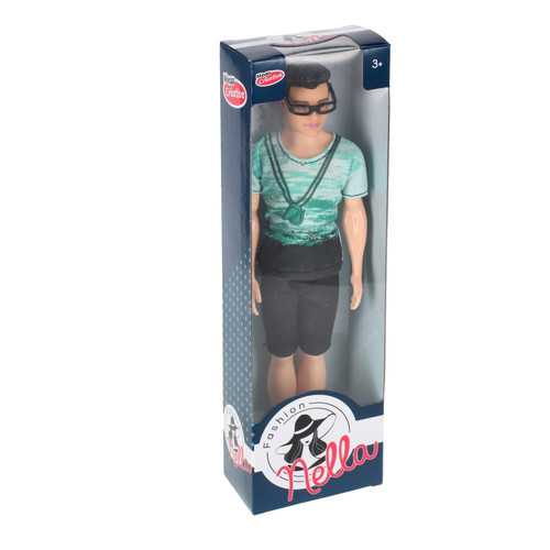 Fashion Doll Boy Nella, 1pc, assorted models, 3+