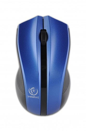 Rebeltec Wireless Optical Mouse, Galaxy Blue/Black