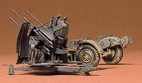 Tamiya Static Scale Model German 2cm Flakvierling 38 1:35 14+