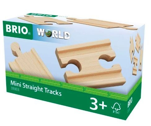 Brio World Mini Straight Tracks 3+