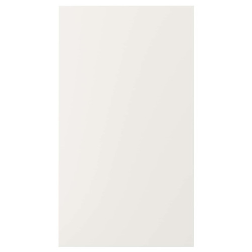 VEDDINGE Front for dishwasher, white, 45x80 cm