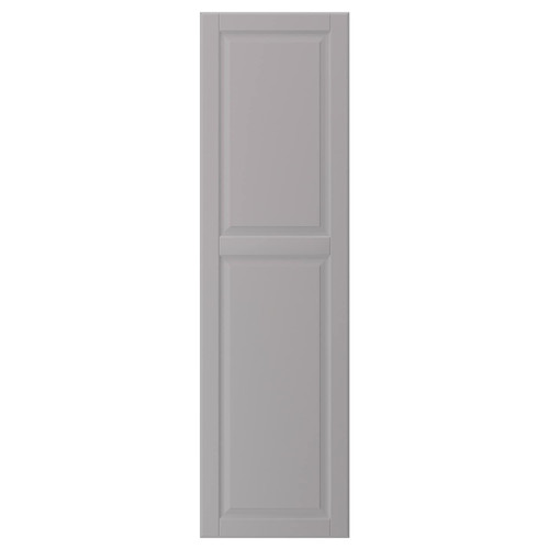 BODBYN Door, grey, 40x140 cm