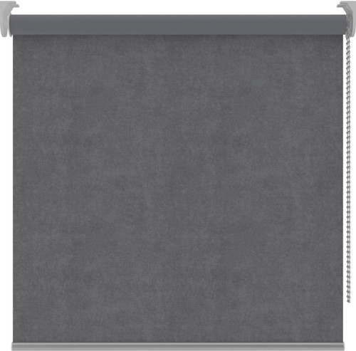 Block-out Roller Blind Velvet 177 x 180 cm, steel grey