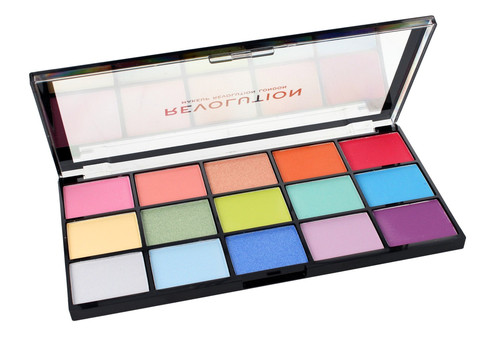 Makeup Revolution Reloaded Eyeshadow Palette Sugar Pie (15) Vegan