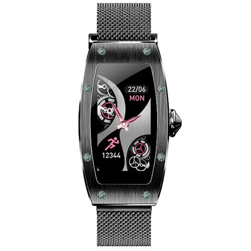 Kumi Smartwatch K18 Svarovski, black