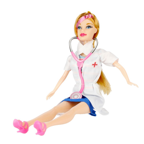 Baonier Doctor Doll 29cm Playset 3+