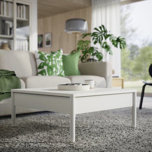 TONSTAD Coffee table, off-white, 84x82 cm