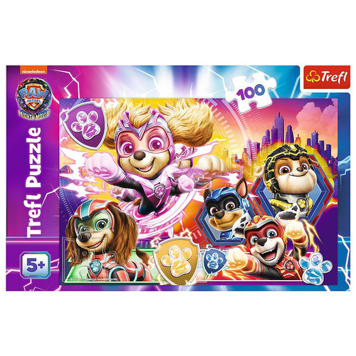 Trefl Children's Puzzle Meet Mighty Pups Paw Patrol 100pcs 5+