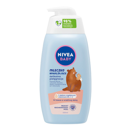 NIVEA Baby Hydrating Body Lotion - Gentle Care 98% Natural 500ml