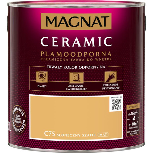 Magnat Ceramic Interior Paint 2.5L, sunny sapphire