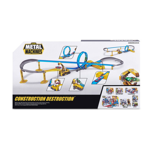 ZURU Metal Machines Construction Destruction Track 4+