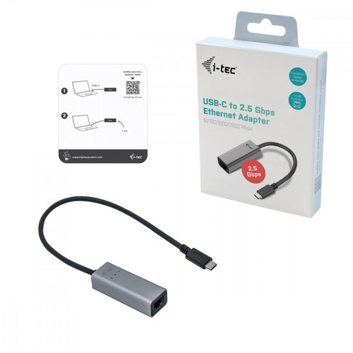 i-tec Ethernet Adapter USB-C Metal 2.5Gbps
