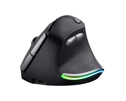 Trust Wireless Optical Mouse Rechargeable Ergonomic Bayo