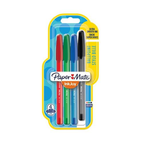 Paper Mate Ballpoint Pens InkJoy 4pcs