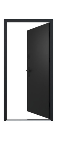 Entrance Door O.K.Doors Hercules 2 RC3 80, right, anthracite