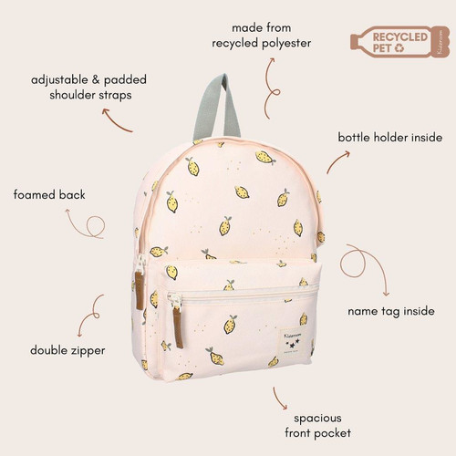 Kidzroom Children's Backpack Secret Garden Yellow