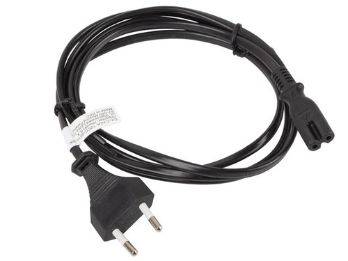 Lanberg EURO Power Cable (radio) CEE 7/16 - IEC 320 C7 1.8m, black