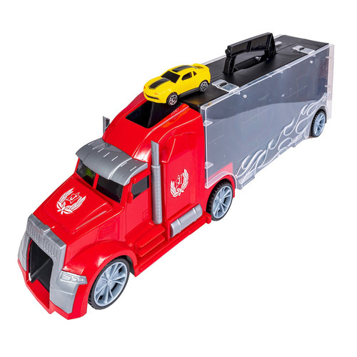 Smily Play Car Transporter Case with Cars & Accessories 3+