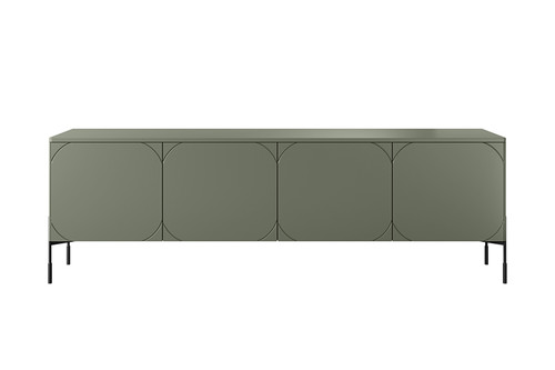 TV Cabinet with Drawers Sonatia 200, olive