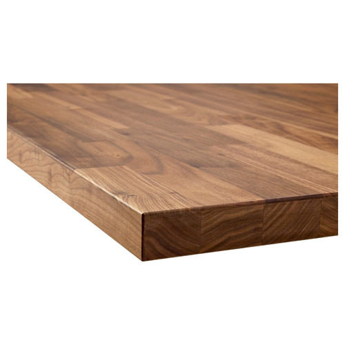 KARLBY Worktop, walnut, veneer, 186x3.8 cm