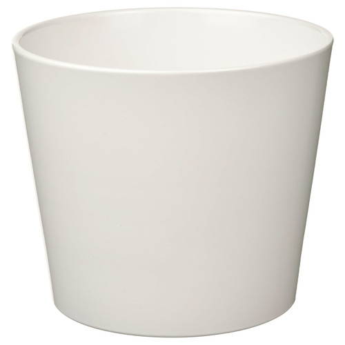 SOJABÖNA Plant pot, white, 12 cm