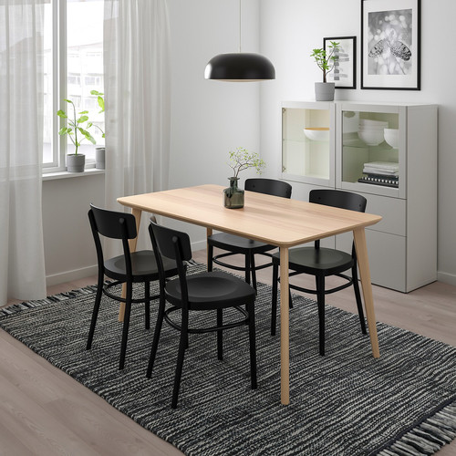 LISABO / IDOLF Table and 4 chairs