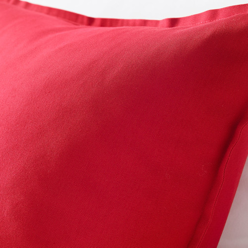 GURLI Cushion cover, red, 50x50 cm