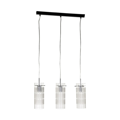 Pendant Lamp Max 3 x 40W E27, chrome