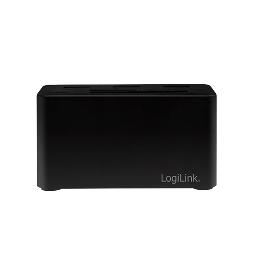 LogiLink USB 3.2 8-Port Mini Docking Station, black