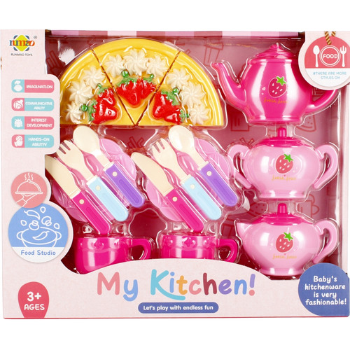 My Kitchen Food & Tea Playset 3+