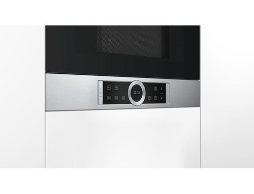 Bosch Built-in Microwave BFL634GS1, black