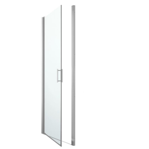 GoodHome Shower Door Beloya 80 cm, chrome/transparent