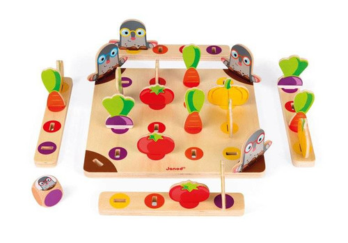 Janod Matchin Game Garden Panic!, wood, 2+