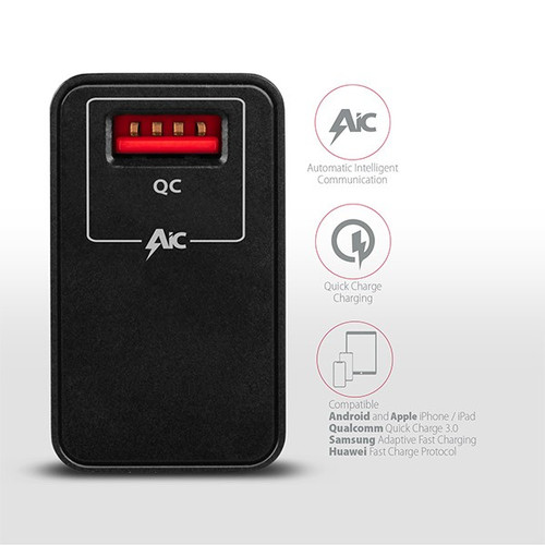 AXAGON Wall Charger EU Plug 1x QC3.0/AFC/FCP ACU-QC19