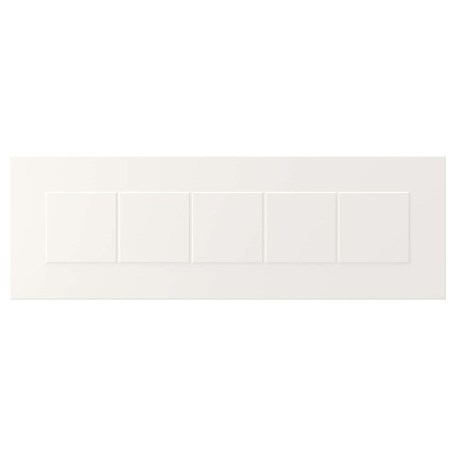 STENSUND Drawer front, white, 60x20 cm